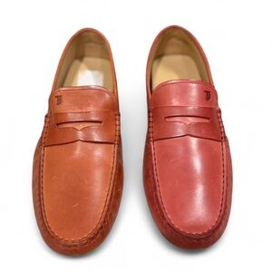 NWT Men's Tod’s Mocassino Nuovo Gommino 64C Driving Loafers Size 9 (FLAWS)